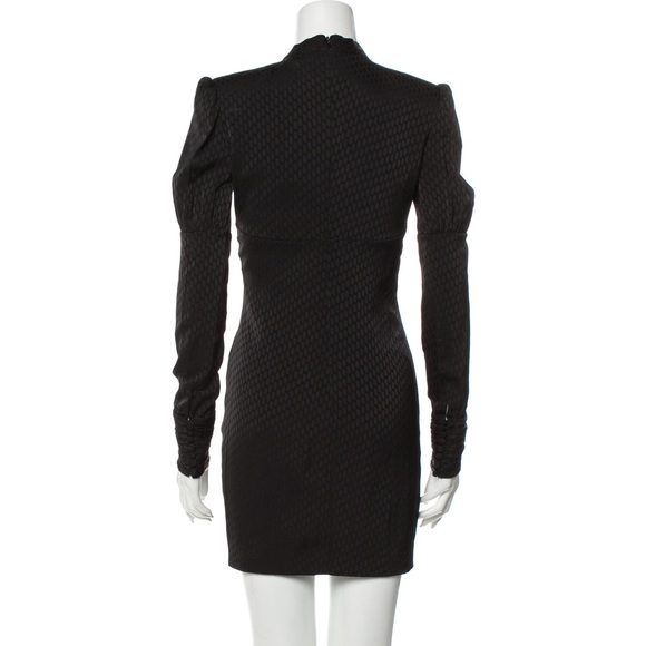 Alexis Black Mini Dress - Picture 5 of 9